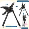 Baby Feeding Chair Portable Chair Black Black