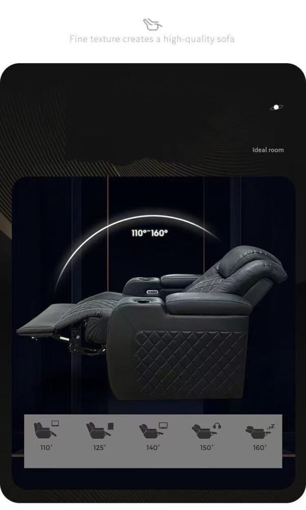 Massage chair with SL rail, robotic arm, export cross-border luxury electric home use, full-body multi-functional zero-gravity space capsule